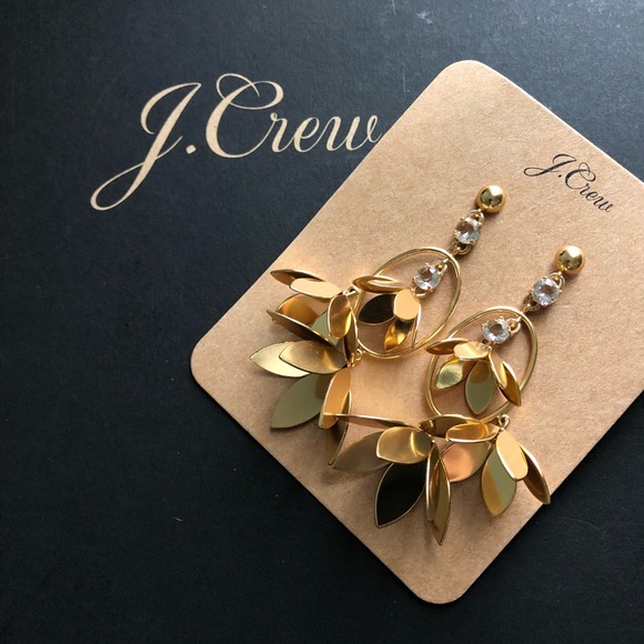 J. Crew Blossom drop earrings - Picture 2 of 7